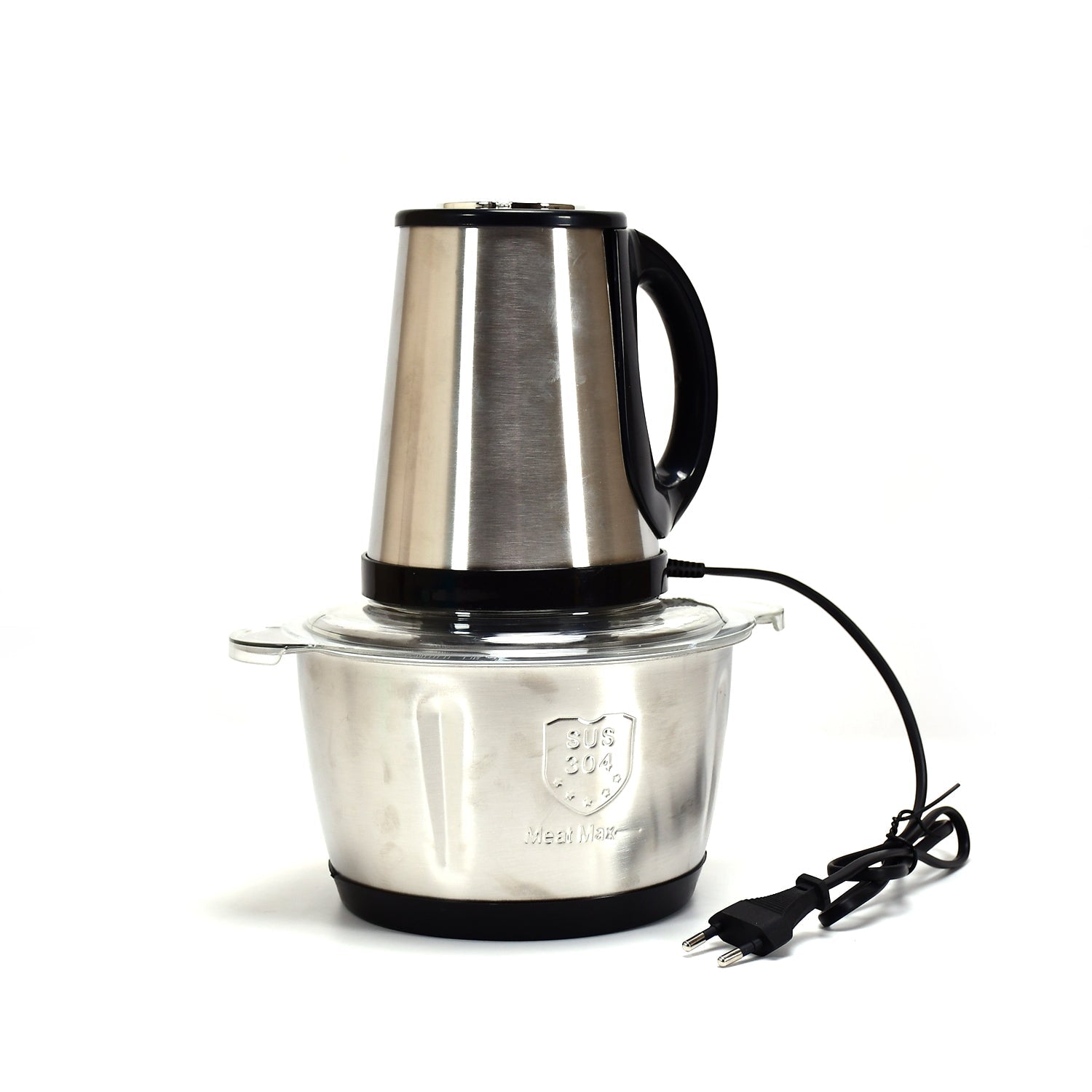 2362 STAINLESS STEEL ELECTRIC MEAT GRINDERS WITH BOWL HEAVY FOR KITCHEN FOOD CHOPPER, MEAT, VEGETABLES, ONION , GARLIC SLICER DICER, FRUIT & NUTS BLENDER (2L, 250WATTS) DeoDap 2362 STAINLESS STEEL ELECTRIC MEAT GRINDERS WITH BOWL HEAVY FOR KITCHEN FOOD CHOPPER, MEAT, VEGETABLES, ONION , GARLIC SLICER DICER, FRUIT & NUTS BLENDER (2L, 250WATTS) DeoDap